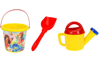 Набор для песка №113 "Феечки" (ведро 0,85л+лейка+лопатка 22см) НАБ-4796