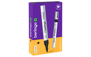 Маркер-краска "Berlingo" черная 2-4мм BMk_02101