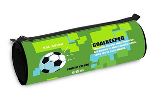 Пенал тубус "Гол!" 210*70 на молнии Npt_60137 Hatber