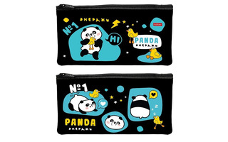 Пенал косметичка "Панда энерджи" 205*110 на молнии NPk_63210 Hatber