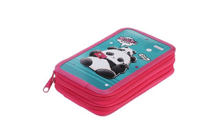 Пенал 2 отд "Плюшевые панды" 190*110 NPn_47098 Хатбер