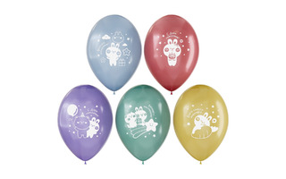 Шары 12" "Happy day" (25шт) MS_63393 MESHU