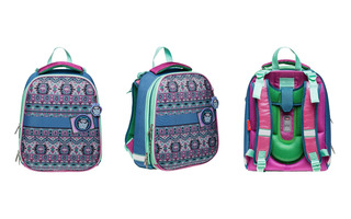 Рюкзак "Ergonomic.Вязаный узор" 37*29*17см 2 отд эрг. спинка NRk_15006 Hatber СУПЕРЦЕНА