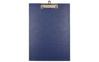 Планшет с зажимом А4 "deVente" синий картон 2мм ПВХ 3034703
