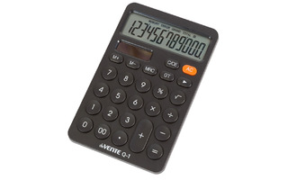 Калькулятор deVENTE 12 разряд 100*157*30мм Q-1 черный 4031338