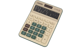 Калькулятор deVENTE 12 разряд 126*175*42мм DC-118G бежевый/фисташковый 4031348