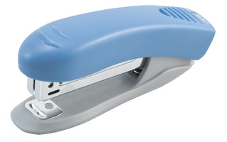 Степлер №10 10л "deVente.Neon" пластик голубой 4142342