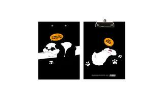 Планшет с зажимом А4 "Кокос.Панда" 3мм 251457