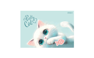 Клеенка для труда "Кокос.Пушистик" 35*50см 251001 (2719)