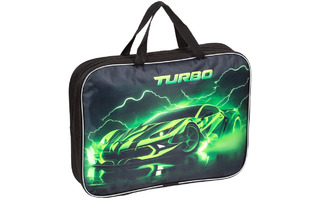 Папка для тетрадей А4 "DeVente.Attomex.Turbo" 1отд 7см молния с ручками 8053582