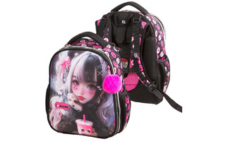 Рюкзак "deVENTE.Choice.I Love Anime" 38*28*16см 2отд жесткий 7033535