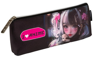 Пенал косметичка "deVENTE.I Love Anime" 21*8*3,5см на молнии 7026513