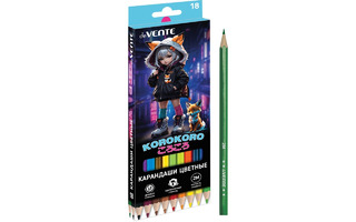 Карандаши 18 цв "deVente.Korokoro" 5023534