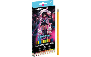 Карандаши 24 цв "deVente.Korokoro" 5024534