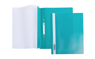 Скоросшиватель пласт А4 Hatber 180 мкм зеленый AS4_00104