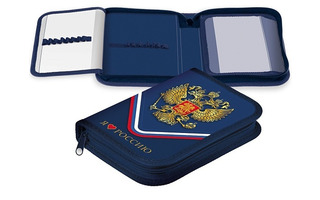 Пенал 1 отд "Я люблю Россию" 200*140 с 2-мя откидными планками NPk_74298 089937 Hatber