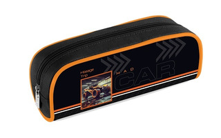 Пенал мягкий "MAD CAR" 210*80*40мм на молнии Npk_65243 078427 Hatber