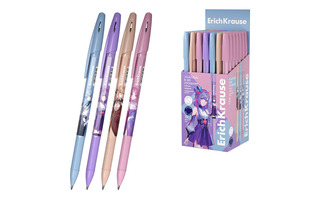 Ручка шариковая "Erich Krause.R-301 Stick&Grip Manga" синяя 0,7мм 63910