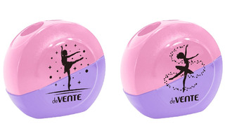 Точилка "deVente.Ballet Academy" с контейнером 2 отверстия 8031508