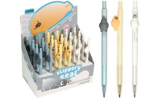 Вечный карандаш "deVente.Тюленьчики" автомат с металлич.наконечн., без грифеля d=2мм 5010423