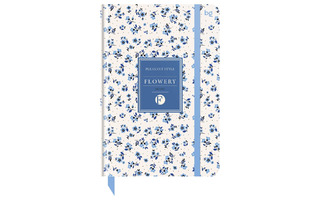 Ежедневник А5  136л "Flowery.White" н/датир. тв. пер DuА5_64360 BG