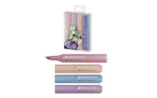 Набор текстовыделителей  4шт "ErichKrause.Visioline V-17 Mini Flex Manga" 60816 1,0-4,5мм