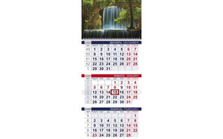 Календарь трехблочный "Водопад" на одной спирали 3Кв1гр3_16861 091521 Хатбер