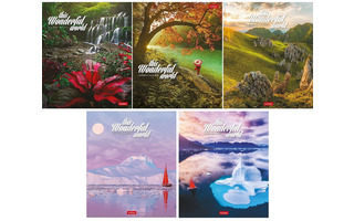 Тетрадь 96 л "Удивительный мир" линия  96Т5В2 063258 Хатбер