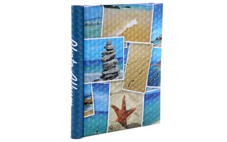 Фотоальбом  10л "Морской коллаж" магнитный 121344