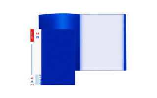 Папка  30 файлов "deVente.Daily" 500мкм 3102407 синяя