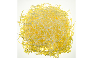 Наполнитель декоративный бумажный Желтая пастель 50гр 3мм Ч703-050