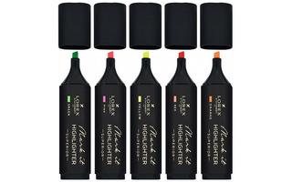 Текстовыделитель "LOREX.Mark it SUPERIOR" ассорти неон 1-5мм LXHLMT-S5D