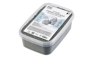 Глина "Три совы" 1кг голубая порошковая в контейнере ГЛ_33177