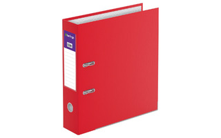 Папка-регистратор 80мм "Berlingo.Hyper" красная,карман ATb_80503