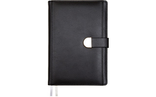 Ежедневник А5  336стр "deVENTE.Denver" кожзам черный с карм. на магн. датир 2026 2232640 в кор.