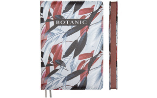 Ежедневник А5  272стр "deVENTE.Botanic" н/датир кожзам бело-коричневый цв.срез 2334618