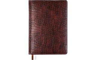 Ежедневник В6  336стр "deVENTE.Attomex.Croco" кожзам тиснение коричневый датир 2026 2233648