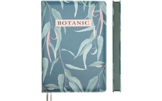 Ежедневник А5  272стр "deVENTE.Botanic" н/датир кожзам оливковый цв.срез 2334617