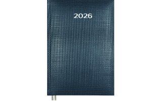 Ежедневник В6  336стр "deVENTE.Attomex.Lancaster" бумвинил тиснение синий  датир 2026 2233645