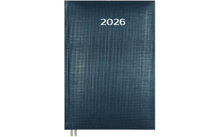 Ежедневник А5  336стр "deVENTE.Attomex.Lancaster" балакрон синий  датир 2026 2332655