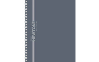 Тетрадь 96 л "NEWtone Pastel.Серый агат" клетка гребень Soft-touch 80г/м2 96Т5лA1гр_05060 091829
