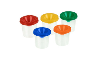 Стакан-непроливайка одинарный  ассорти СН41