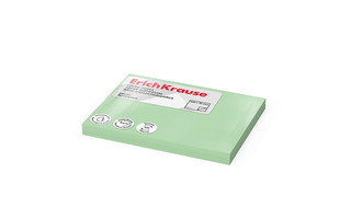 Липкий блок  100*75 "ErichKrause" 100л зеленый 61717