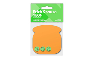 Липкий блок фигурный "Phone Neon" оранжевый 50л 61731