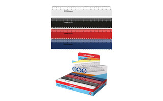 Линейка  15 см пласт ErichKrause Classic 61761