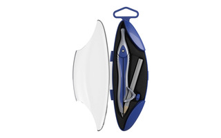 Циркуль "ErichKrause" металл синий 61374