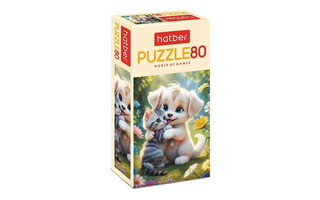 Пазлы Хатбер   80эл "Нежные обьятия" 80ПЗ5_34759 092035