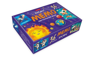 Мемо "Космос" 36 карточек 36ИнМ_35040 092738 Хатбер