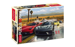 Пазлы Хатбер   30эл Maxi "Уличные гонки" 30ПЗ4_33978