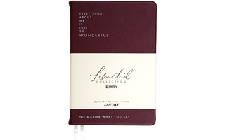 Ежедневник А5  272стр "deVENTE.Jane" н/датир кожзам бордовый 2234691